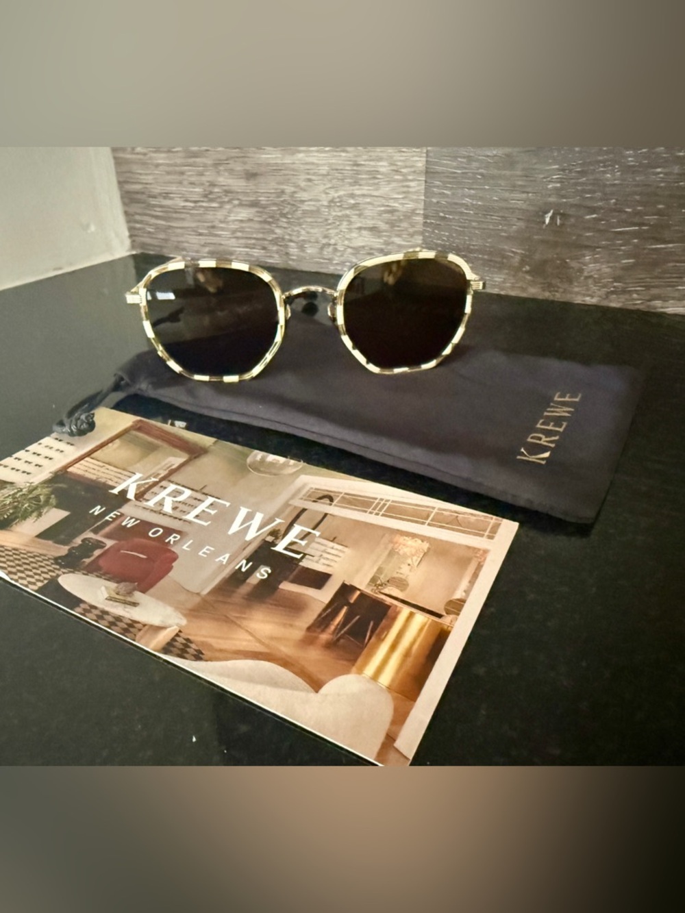 KREWE Pascal 12K Titanium + Oki Yuzu Sunglasses